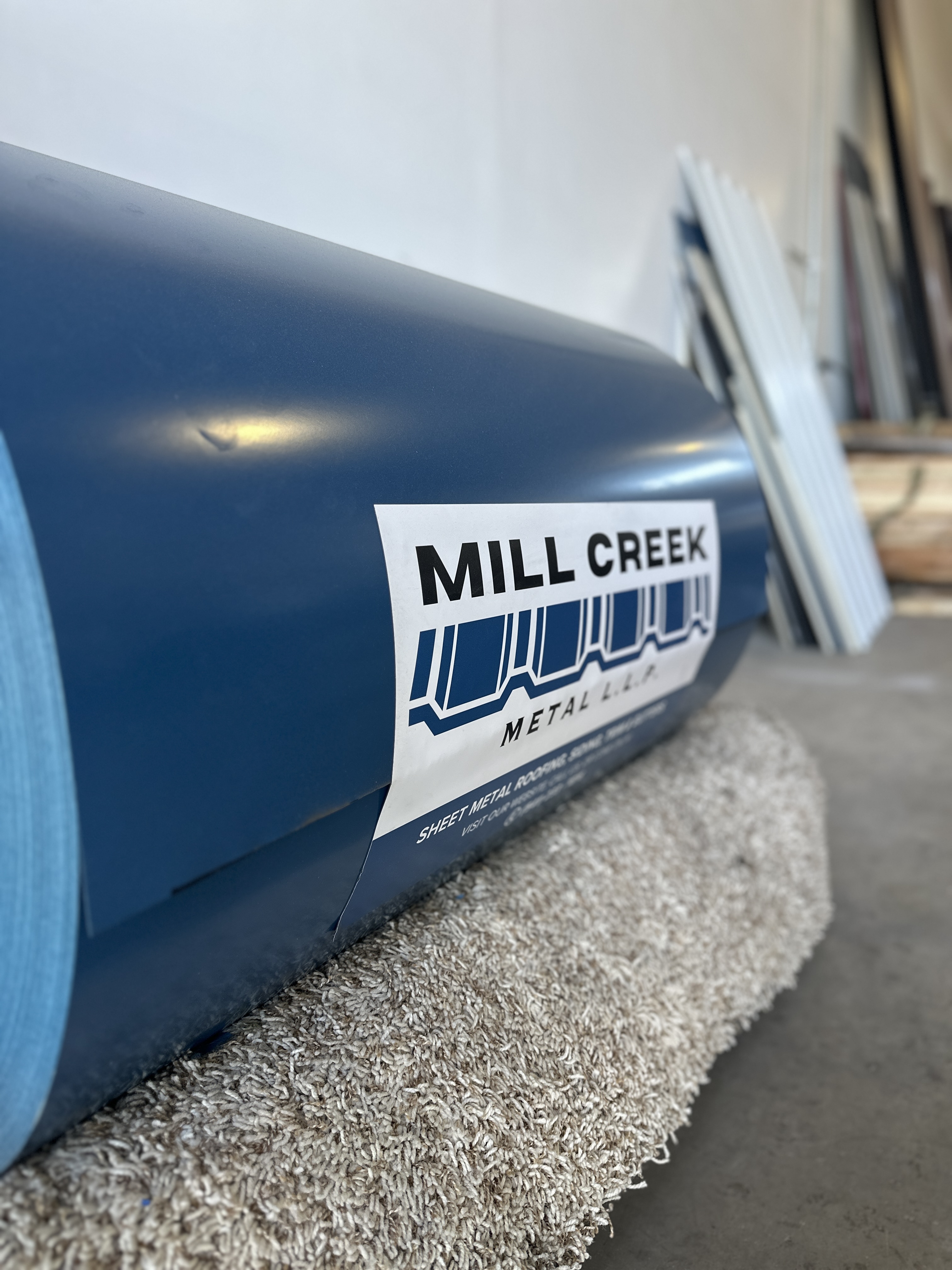 Tuff Rib panels installed